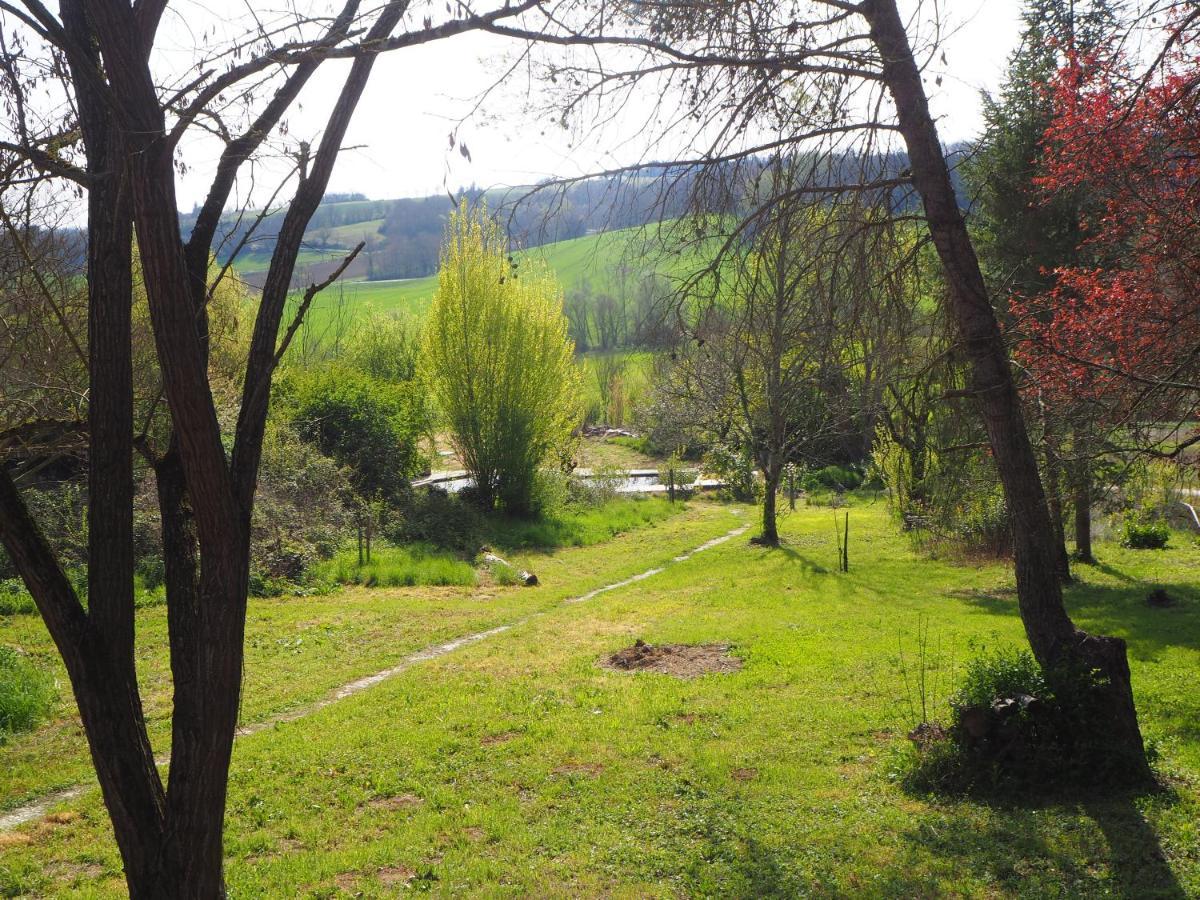 Gite Les Cabanes De Fallot Pour 15 Personnes - Piscine Naturelle L'isle-Bouzon Zewnętrze zdjęcie